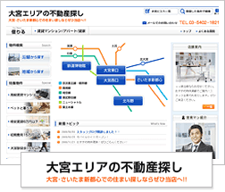 エリア限定不動産情報